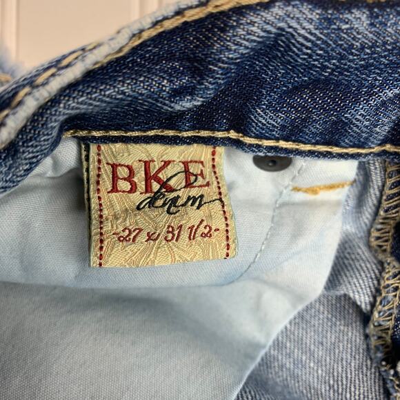 BKE Stella Jean Shorts Distressed Cutoffs Sz 27 - Picture 3 of 6